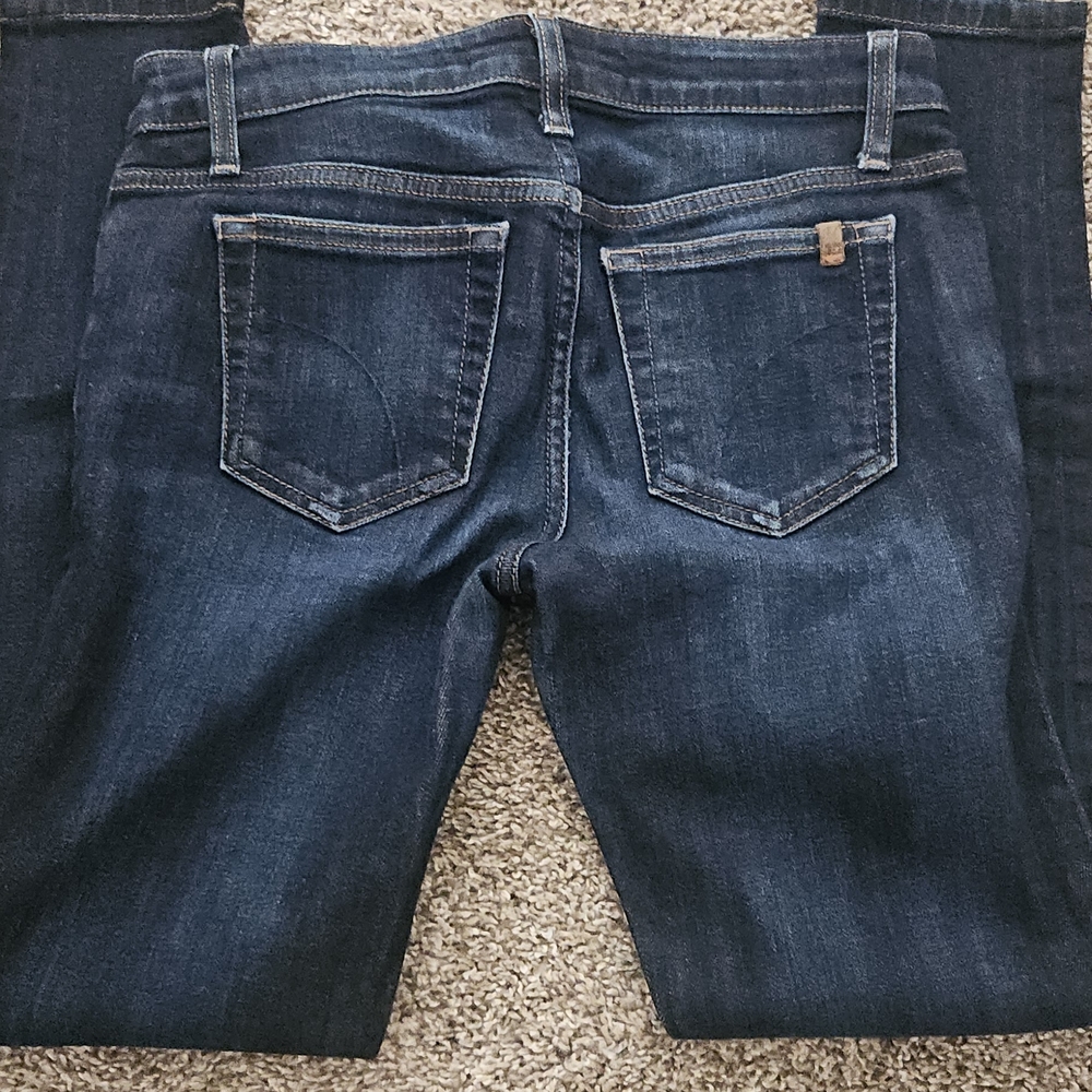 Joe's Jeans Dark Blue Straight Leg Women's Jeans